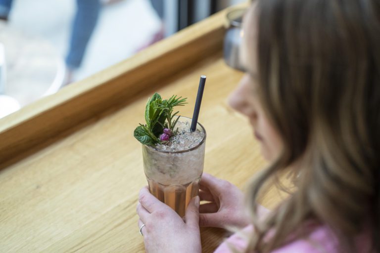 Cocktail beim Gastro-Shooting für BoBo