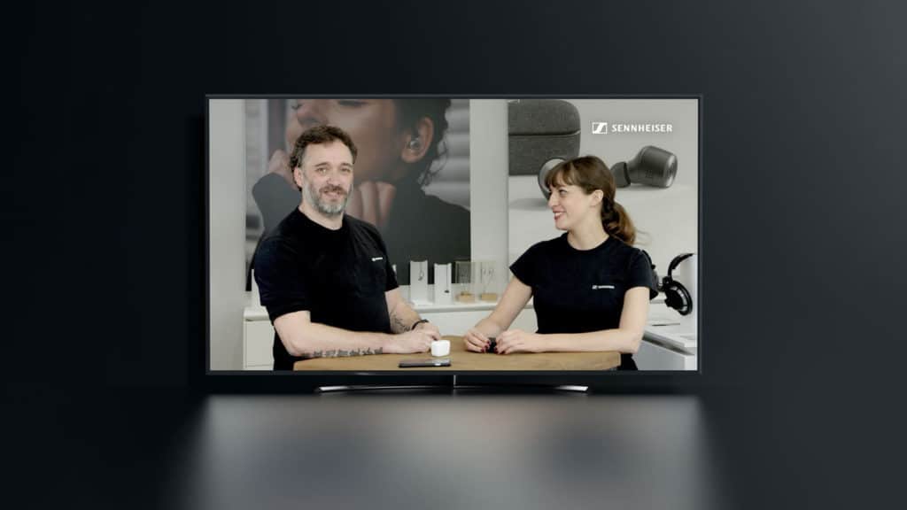 Produkte verstehen, um sie Kunden n&auml;her zu bringen, Sennheiser Content-Produktion