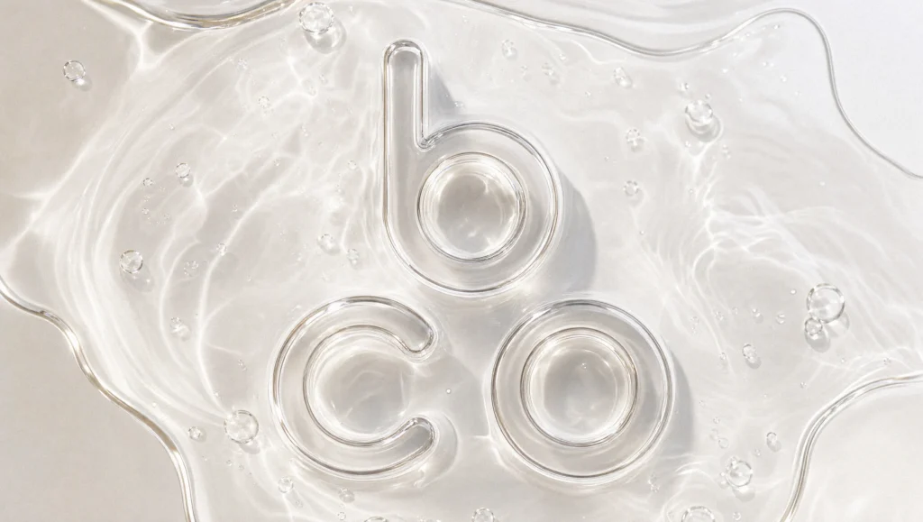 bco: Eine Kosmetikmarke, die Nachhaltigkeit sichtbar und fühlbar macht. 8 bco vaternam logo branding hannover oil