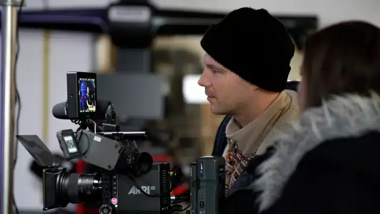 Filmteam mit ARRI-Kamera bei der Videoproduktion für HEIL Kfz-Teile
