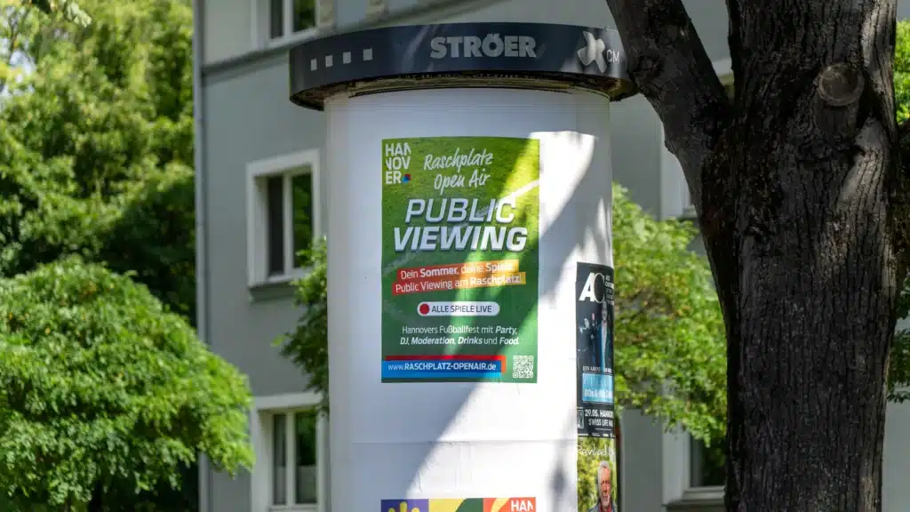 Dein Sommer, deine Spiele: Public Viewing am Raschplatz