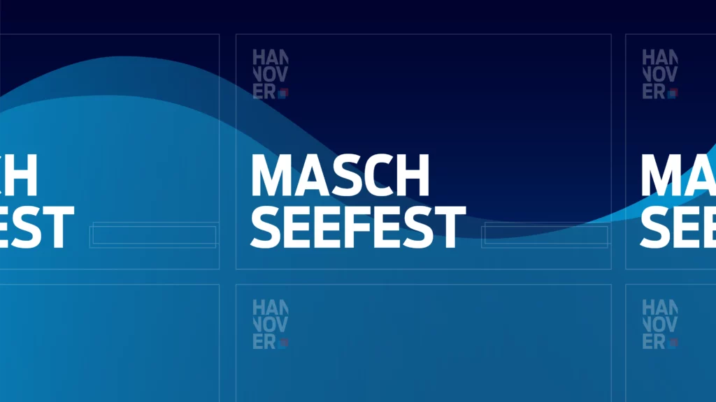 Wellen und Typografie im Mittelpunkt: Ein markantes Redesign f&uuml;r das Maschseefest