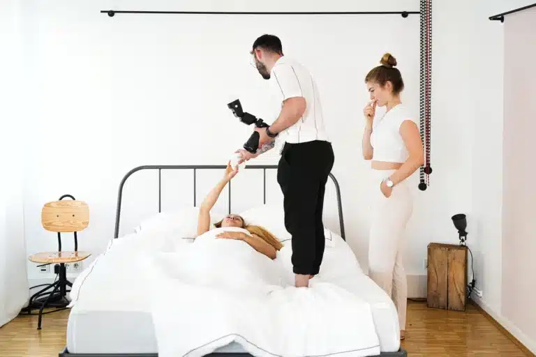 Fotoshooting für Noa Cosmetics im Studio
