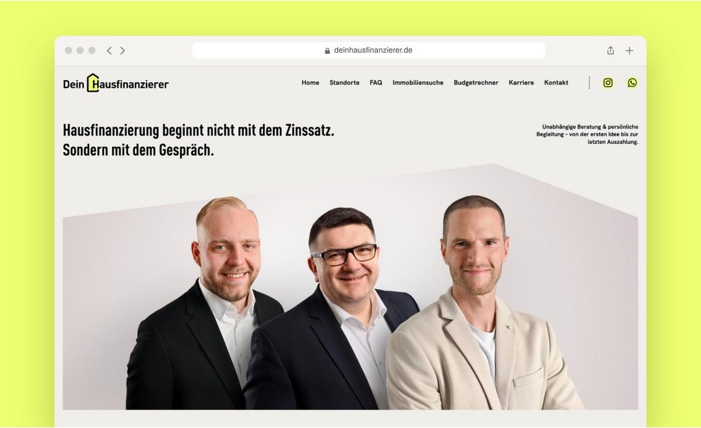 40 Website Startseite