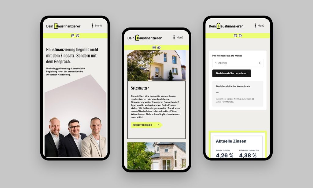 50 Website mobil