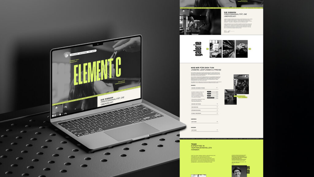 Referenz Website Element C2