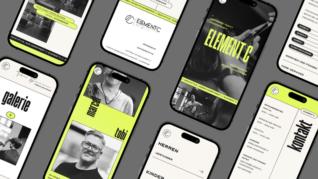 Referenz WEbsite Element C4
