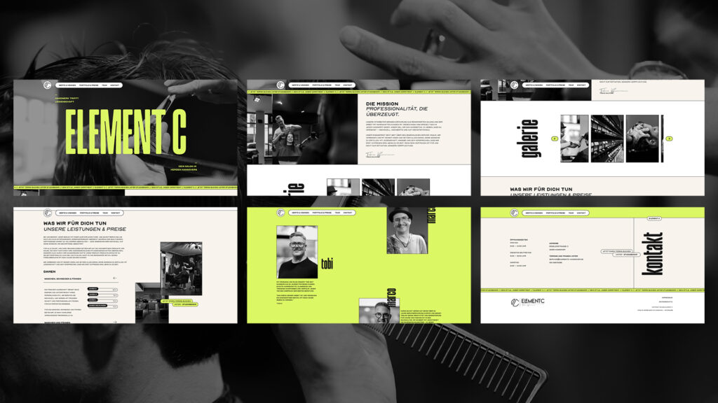 Referenz Website Element C