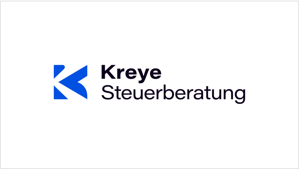 kreye 10 logo blau schwarz