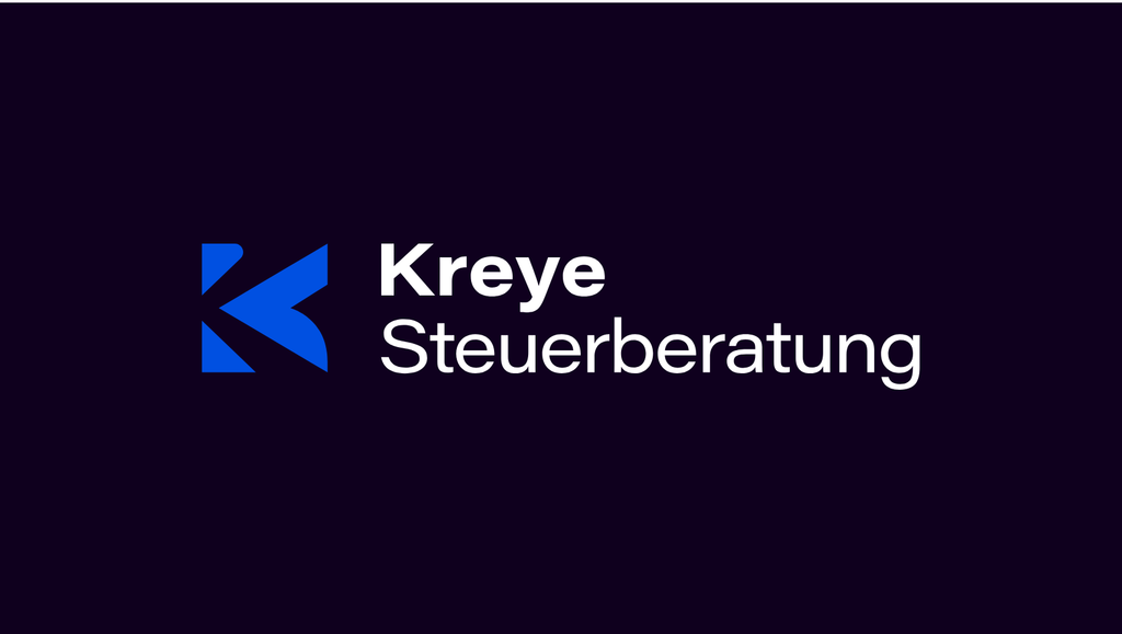 kreye 12 logo blau weiss